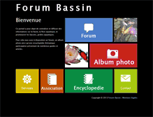 Tablet Screenshot of forum-bassin.com